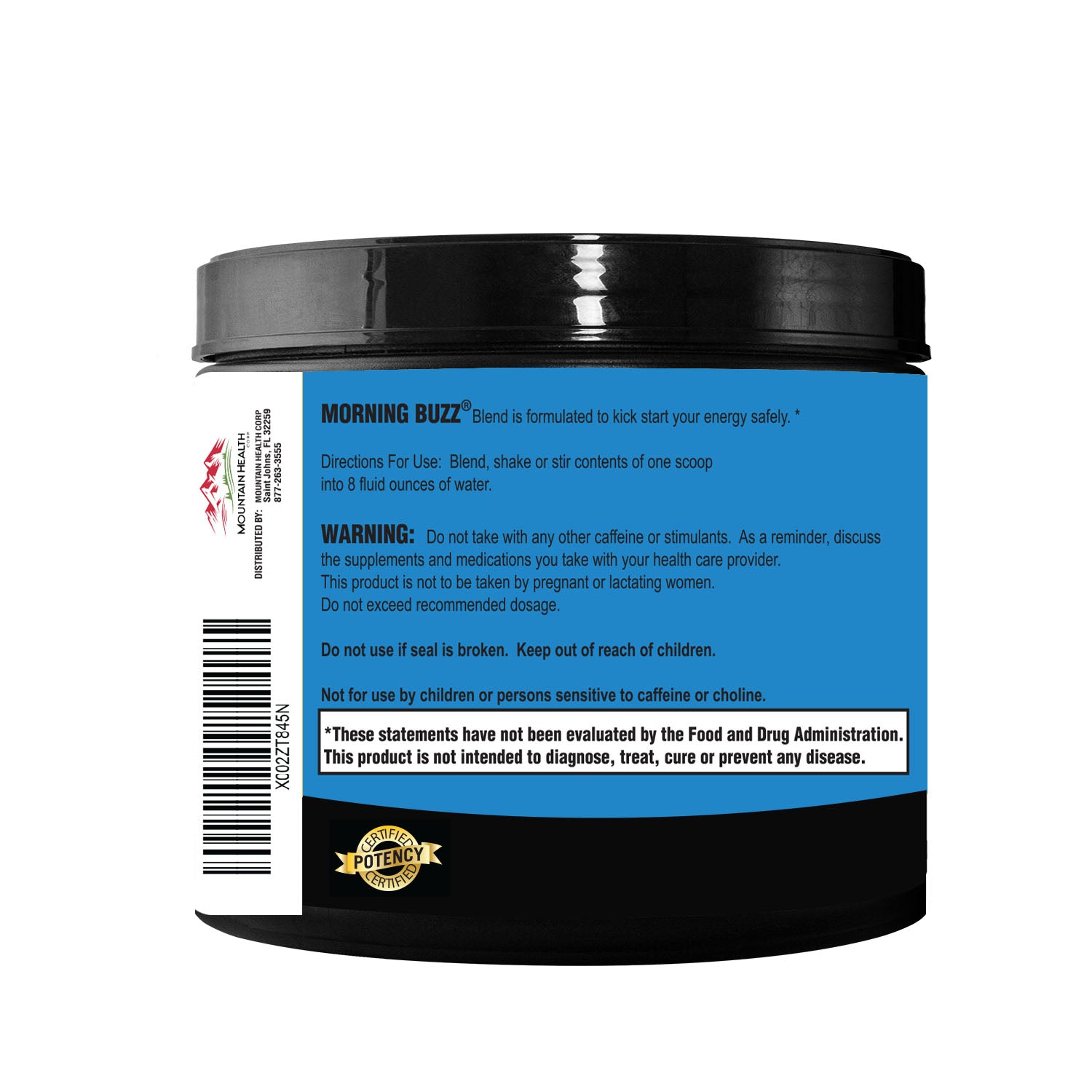 Morning Buzz Blue Raspberry - Healthy Energy Drink Mix – Morning Buzz ...