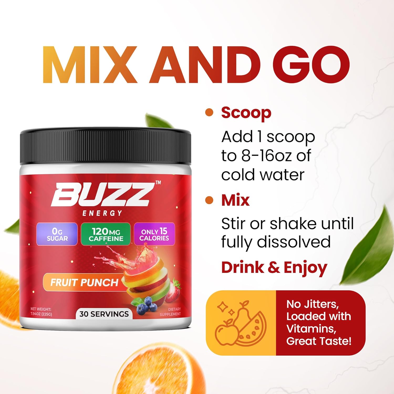 Morning Buzz Fruit Punch
