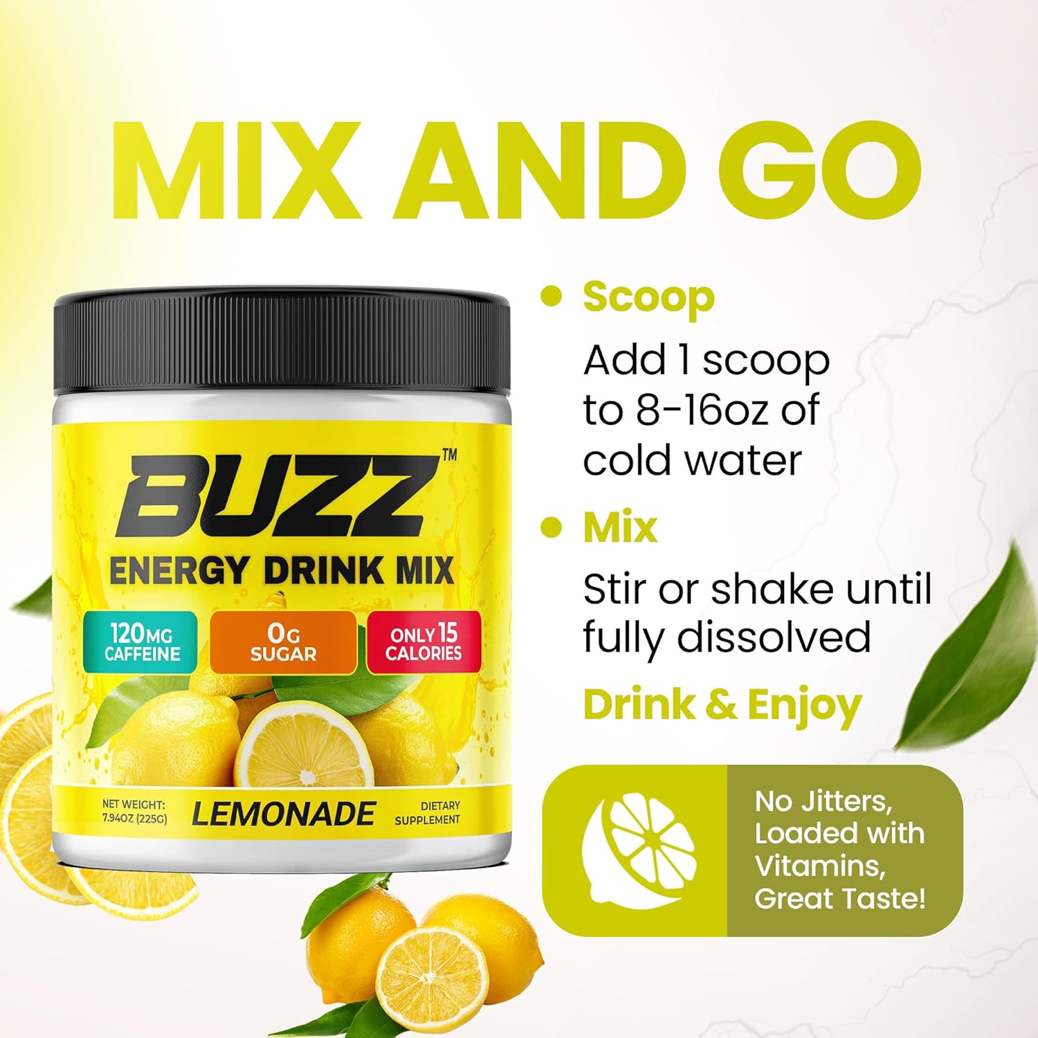 Morning Buzz Lemonade