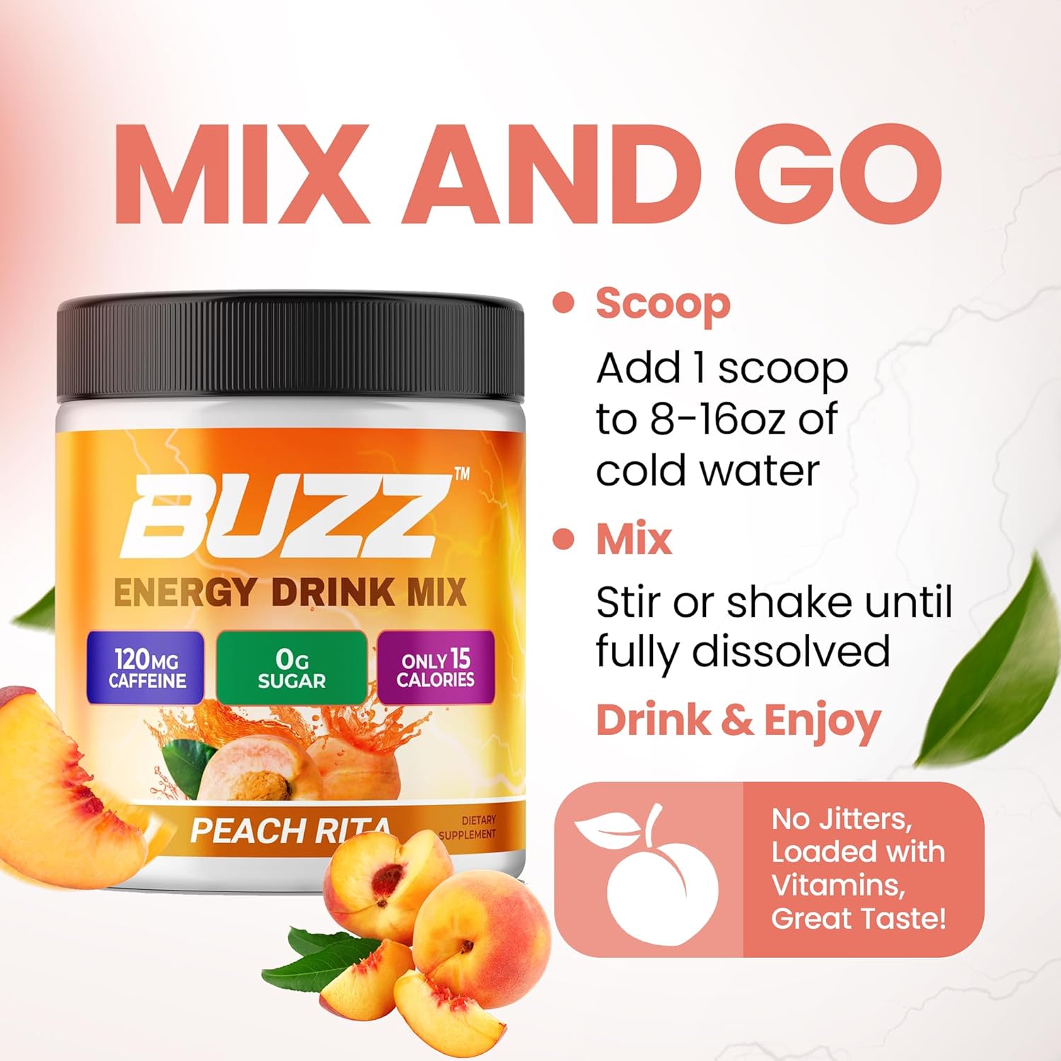 Morning Buzz Peach Rita