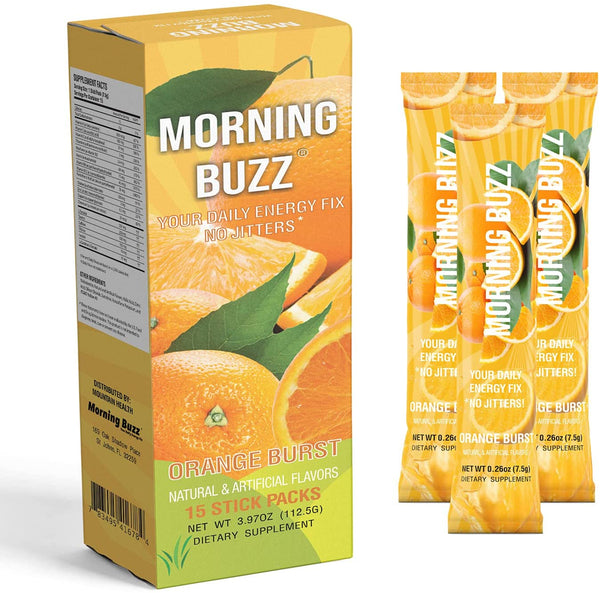 Morning Buzz Stick Pack - Orange Burst
